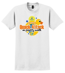 2026 Quack Attack on Poverty 5k shirt 
